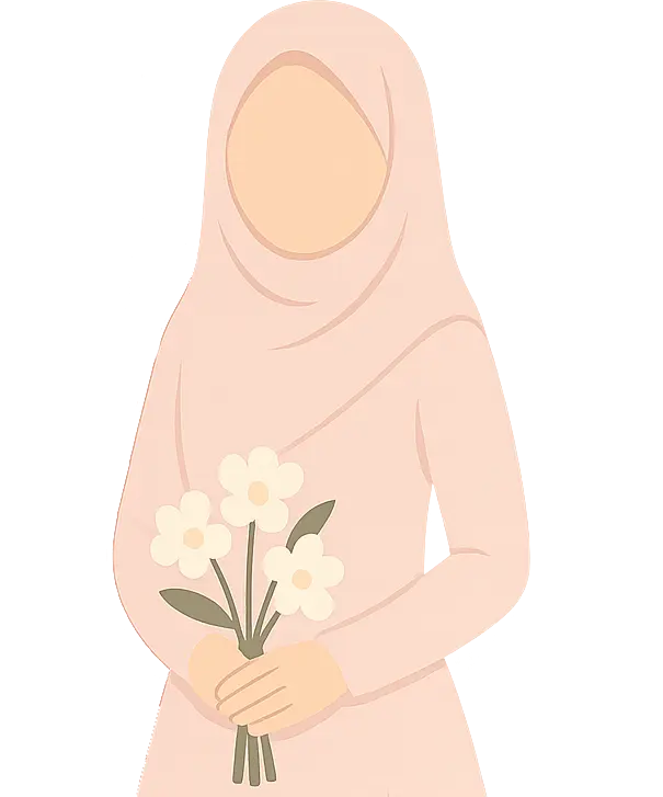 Foto Mempelai Perempuan